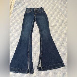 Hollister Dark Blue Flare Jeans